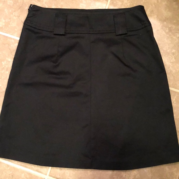 Le Chateau black pocketed front skirt - Picture 4 of 8